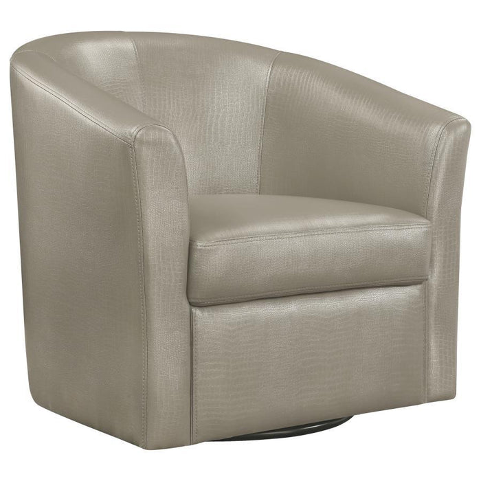 Turner - Upholstered Barrel Back Swivel Chair