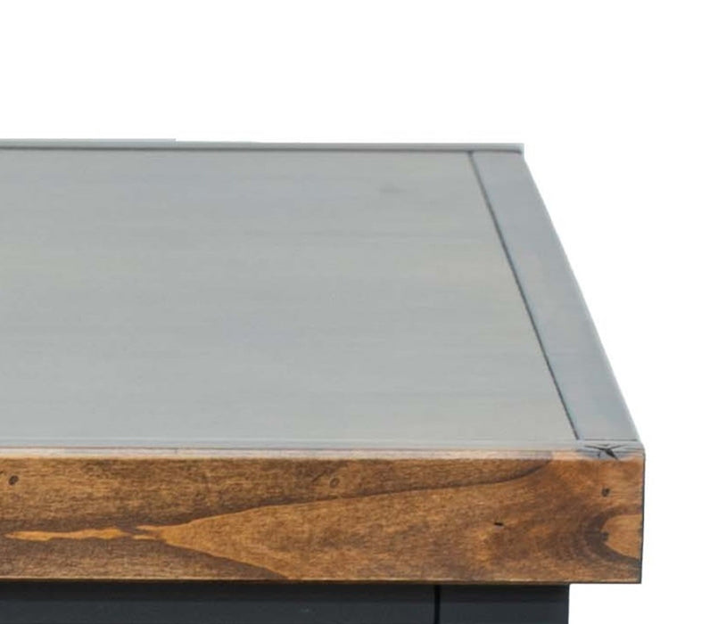 Essex - Coffee Table - Black, Whiskey