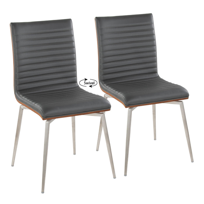 Mason - Contemporary Dining Chair (Set of 2) With Swivel