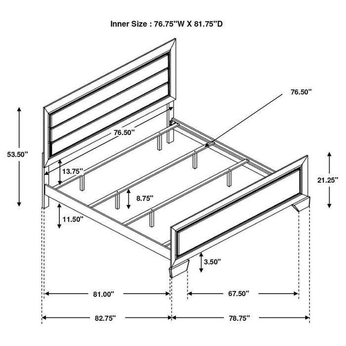 Kauffman - Cama Painel