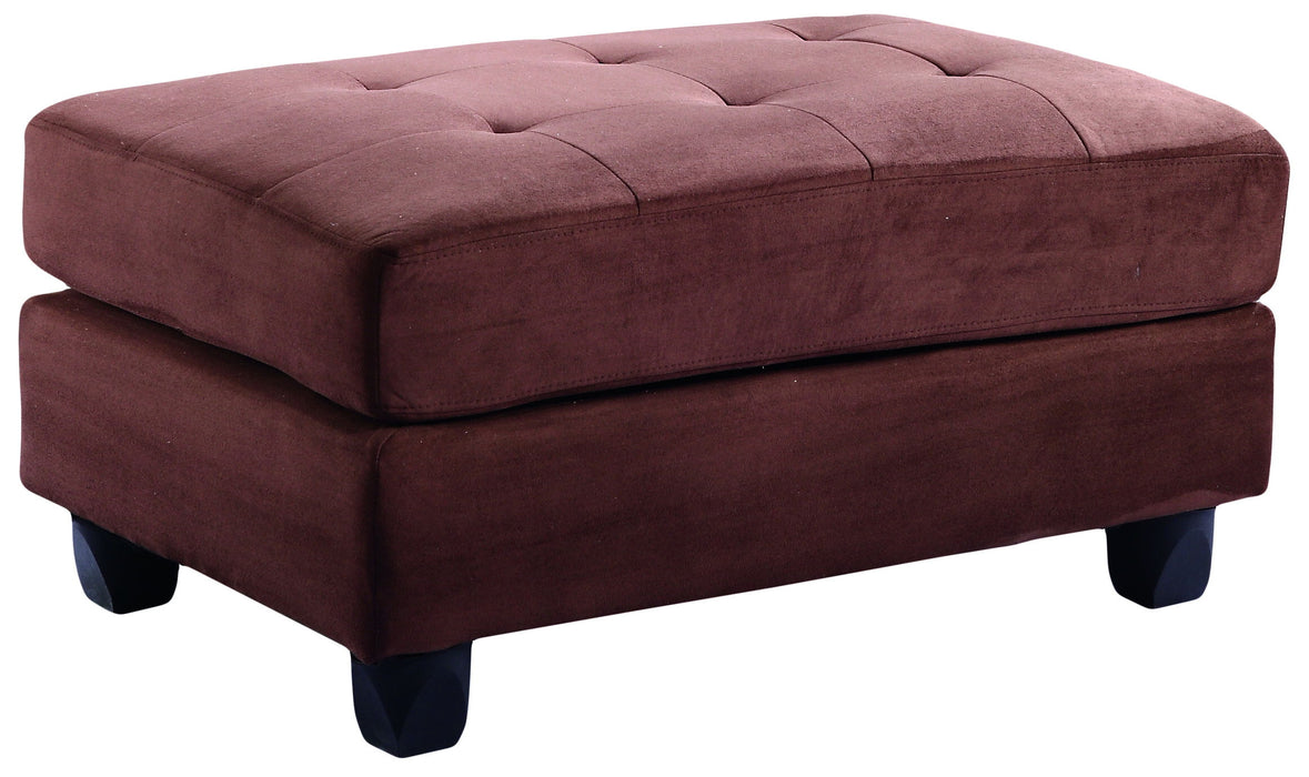 Chic - Lounge Ottoman - Chocolate