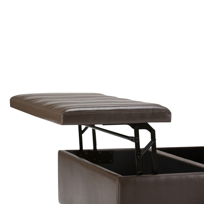 Ellis - Coffee Table Storage Ottoman