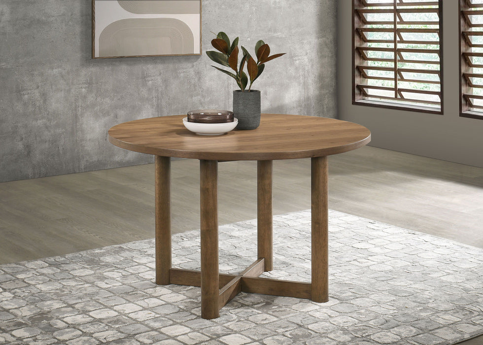 Biltmore - Round Wood Dining Table - Walnut