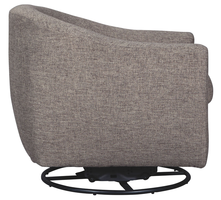 Upshur - Taupe - Sillón decorativo giratorio Glider