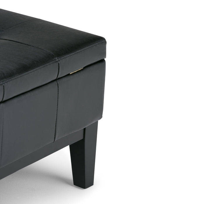 Dover - Square Coffee Table Storage Ottoman