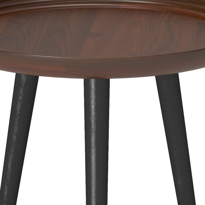 Clairmont - Round Side Table - Cognac