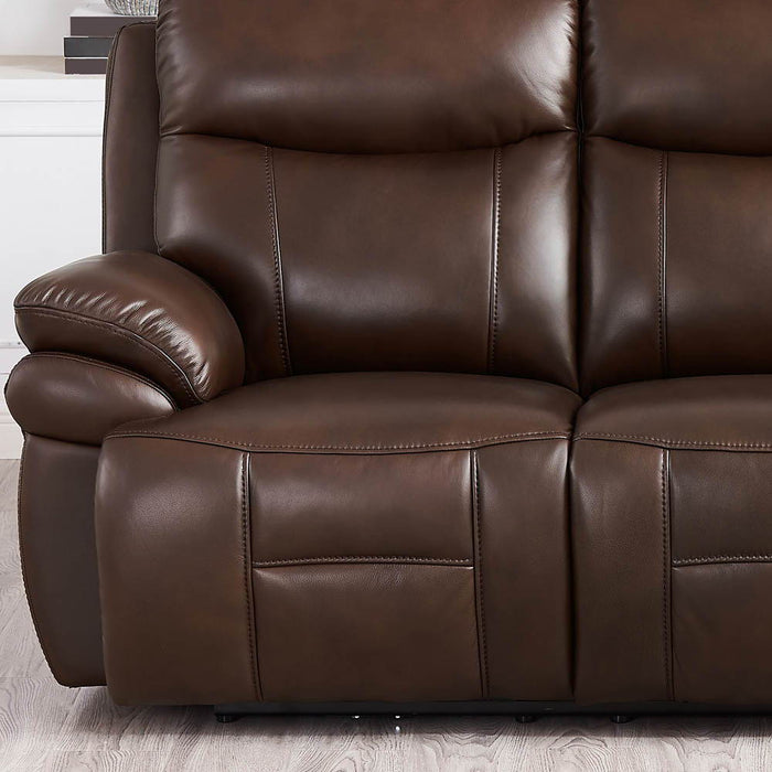 Springdale - Power Headrest Zero Gravity Reclining Loveseat - Chestnut