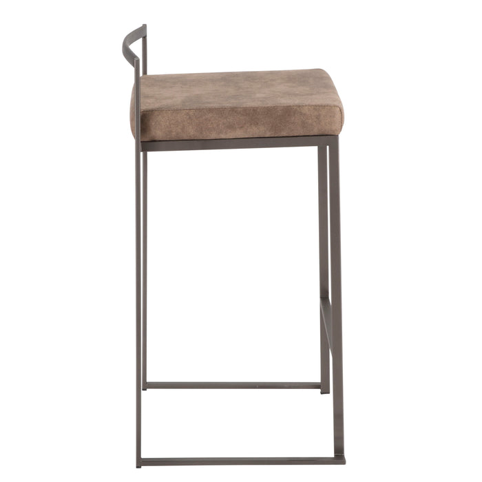 Fuji - Industrial Stackable Counter Stool Elegant Design