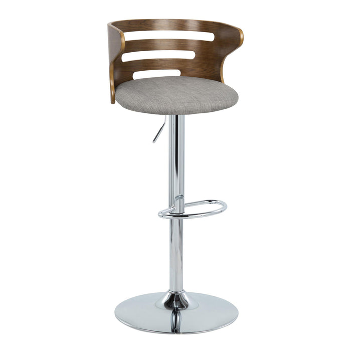 Cosi - Mid Century Modern Adjustable Barstool (Set of 2)