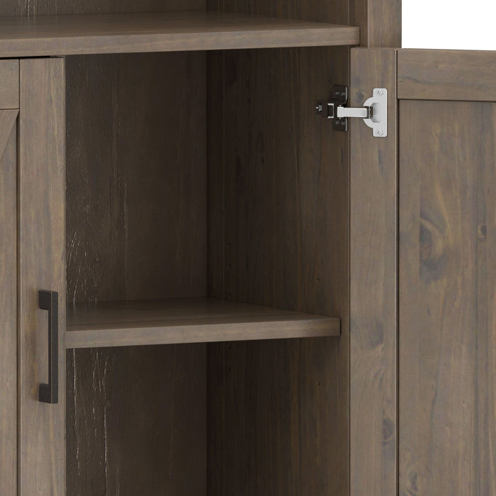 Ela - Bookcase - Smoky Brown