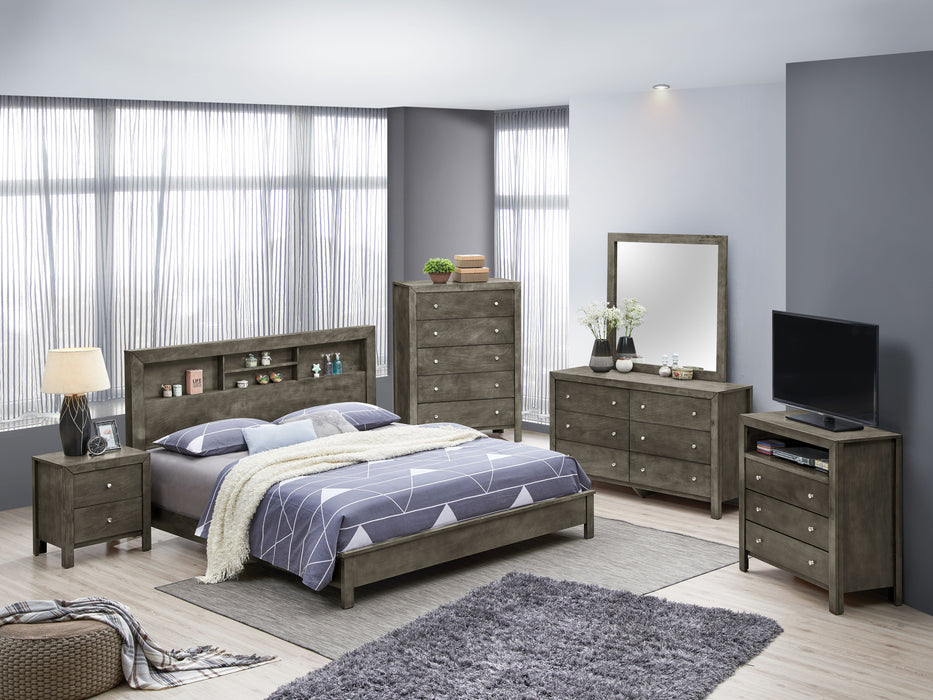 Burlington - Bed With Bookcase Headboard