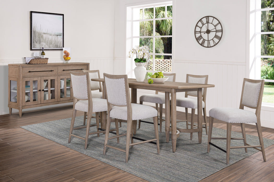 Counter Height Dining Table Colored - Sand