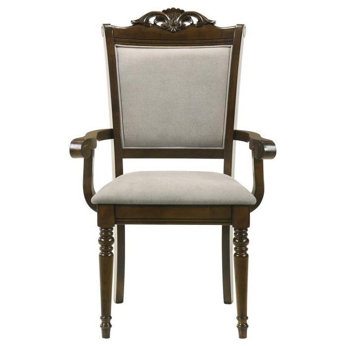 Willowbrook - Wood Dining Arm Chair (Set of 2) - Chestnut