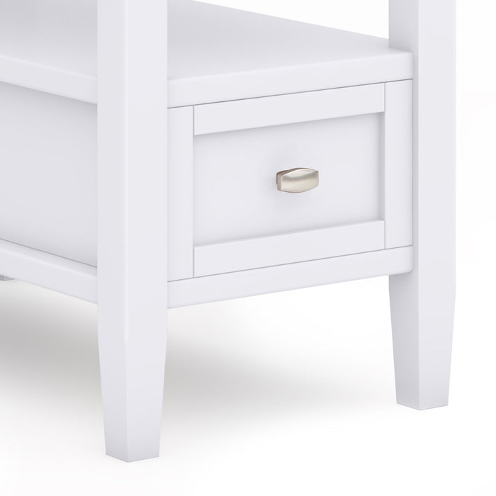 Warm Shaker - Narrow Side Table