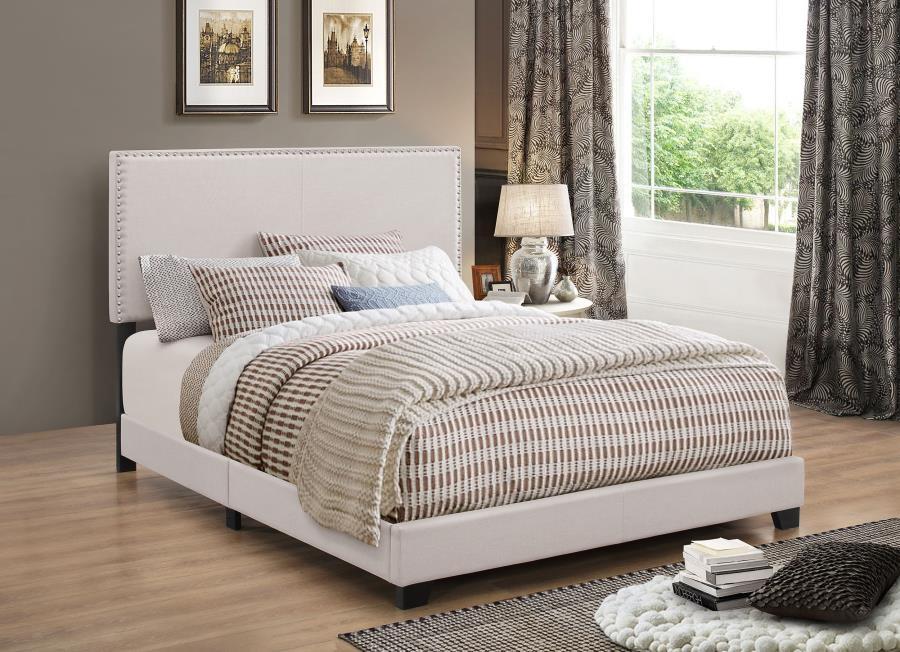 Boyd - Upholstered Bed with Nailhead Trim Bedding & Furniture DiscountersFurniture Store in Orlando, FL