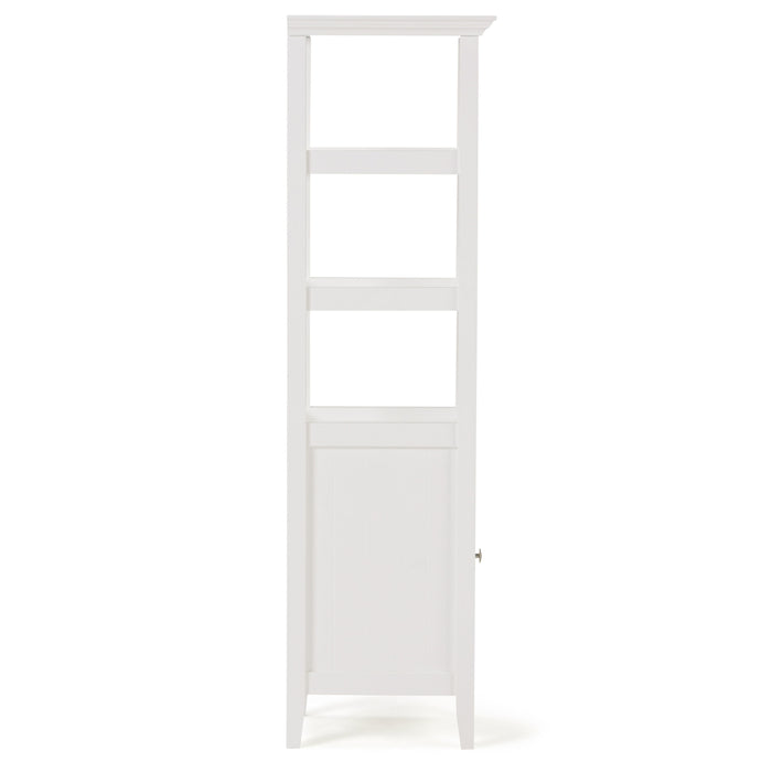 Acadian - Bath Storage Tower - Pure White