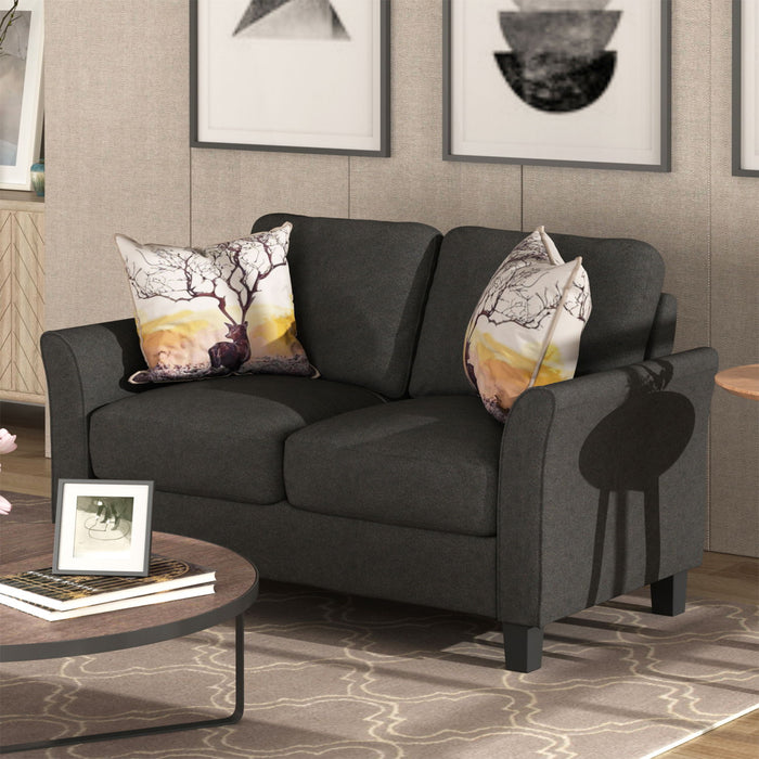 Living Room Furniture Armrest Single Sofa And Loveseat Sofa