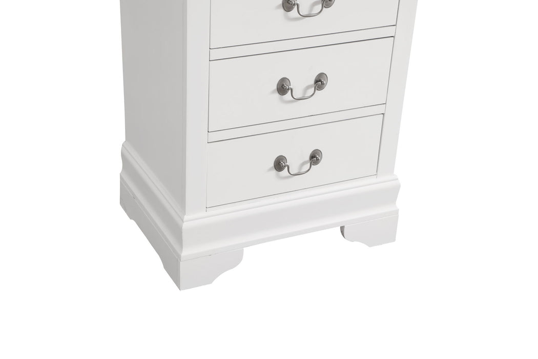 Traditional Style Lingerie Storage Chest Timeless