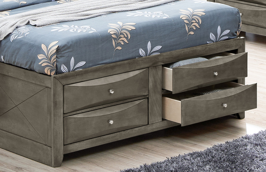 Marilla - Storage Bed With Bookcase Headboard