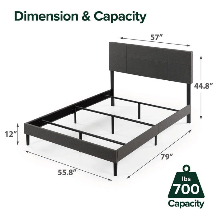 Denna - Upholstered Slat Bed