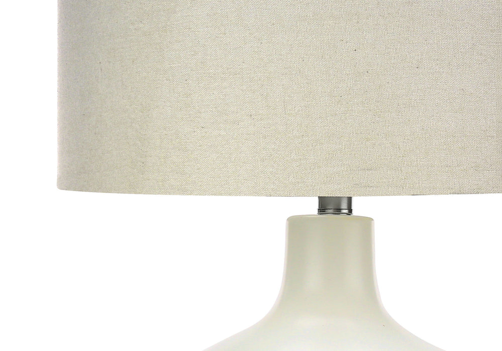 Lighting, Table Lamp, Contemporary - Cream