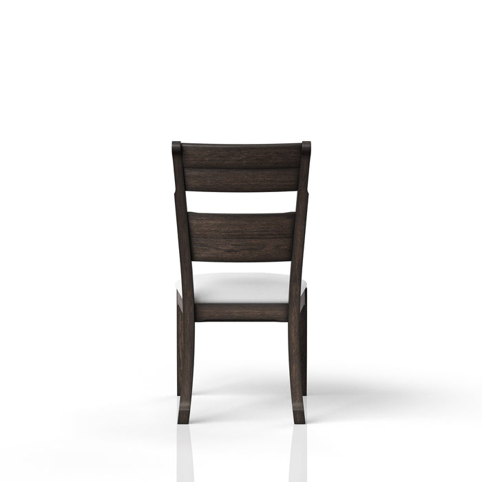 Upholstered Seat Side Chair - Chocolate