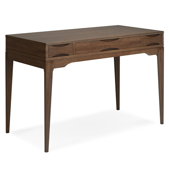 Harper - Small Desk - Walnut Brown