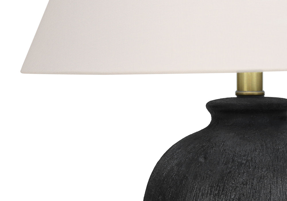 Lighting, Table Lamp, Ceramic, Modern - Black