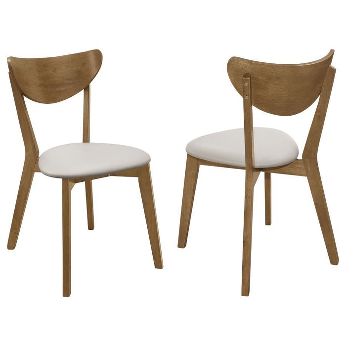 Kersey - Silla auxiliar de comedor (juego de 2) - Beige