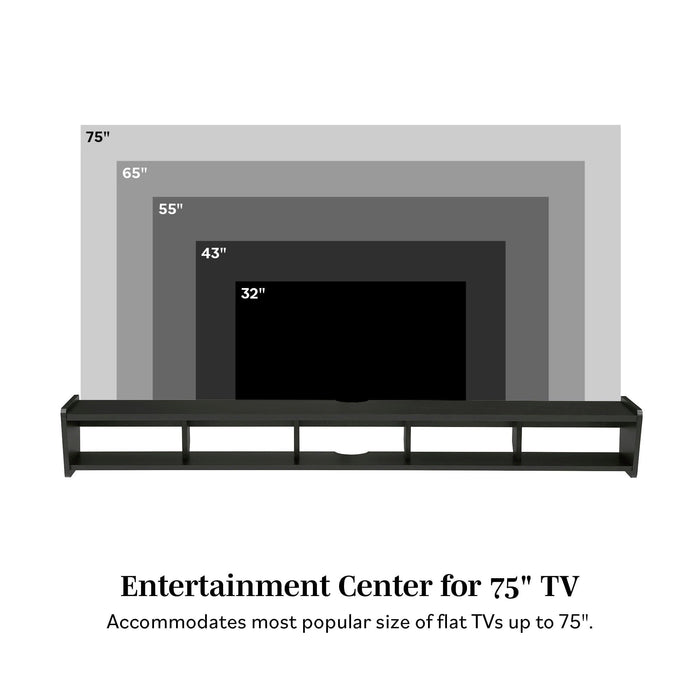 Modern Wall-Mounted Floating TV Stand