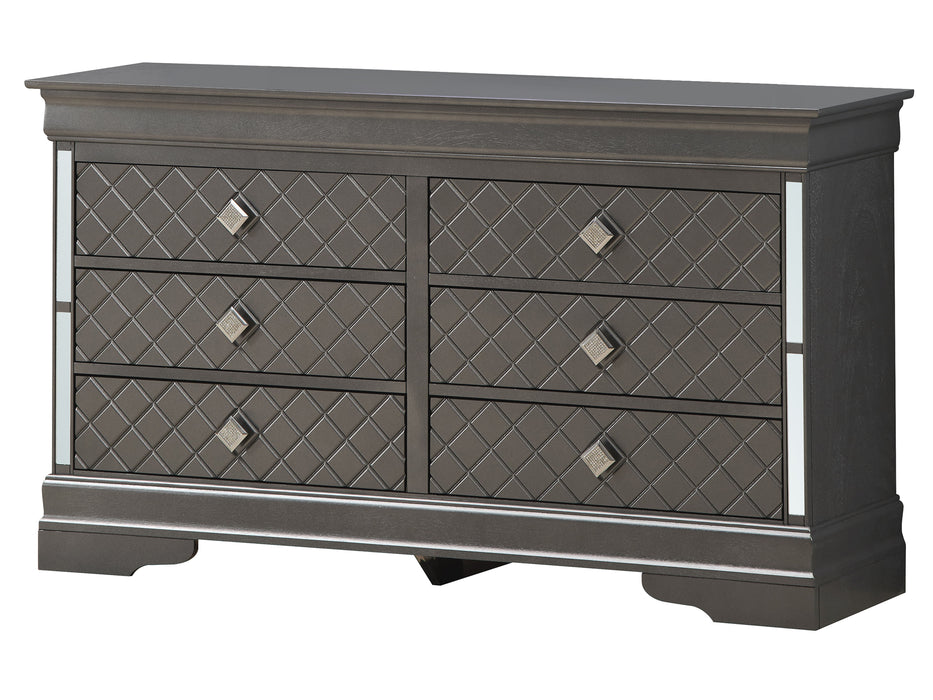 Verona - Dresser - Metalic Black