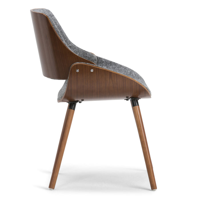 Malden - Bentwood Dining Chair with Wood Back