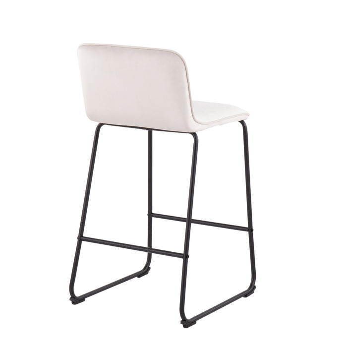 Casper - Fixed Height, Contemporary Counter Stool (Set of 2)