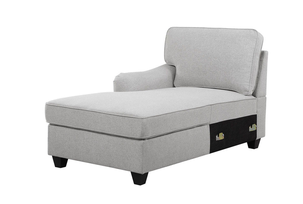 Leo - 3 Piece Sectional Sofa Chaise