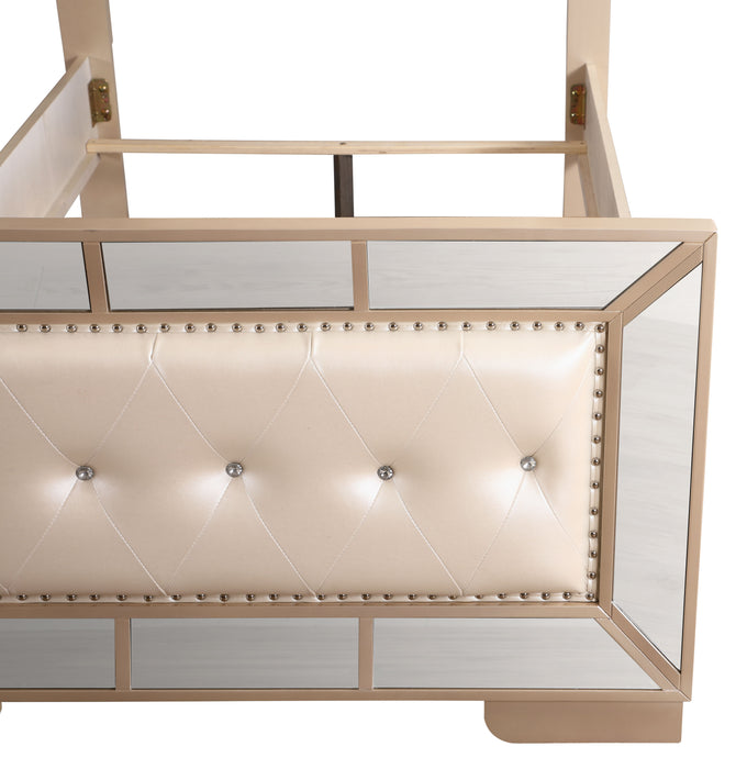 Hollywood Hills - G8100A-TB Twin  Bed - Pearl