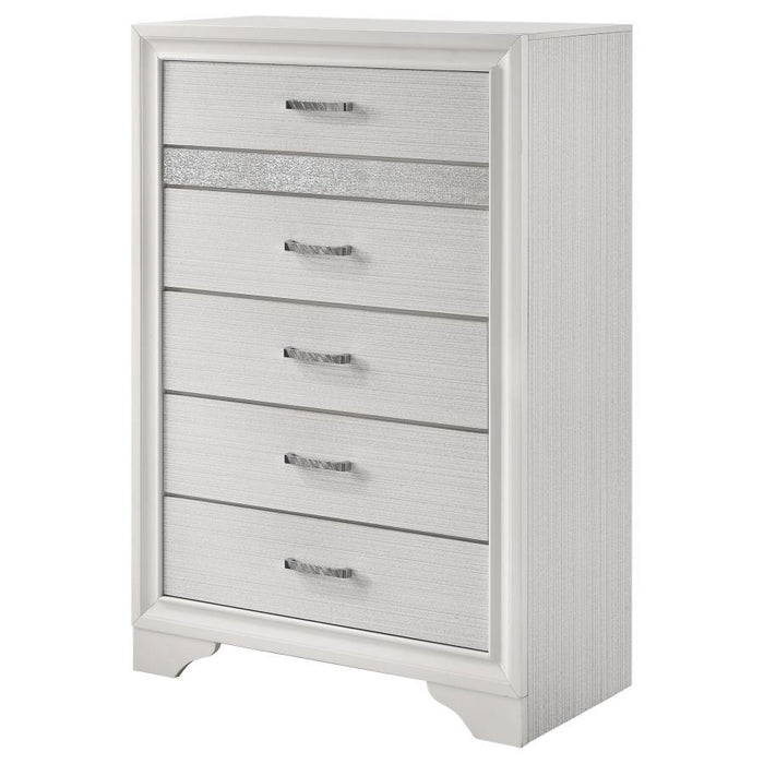 Miranda - 5-Drawer Chest Bedding & Furniture Discounters