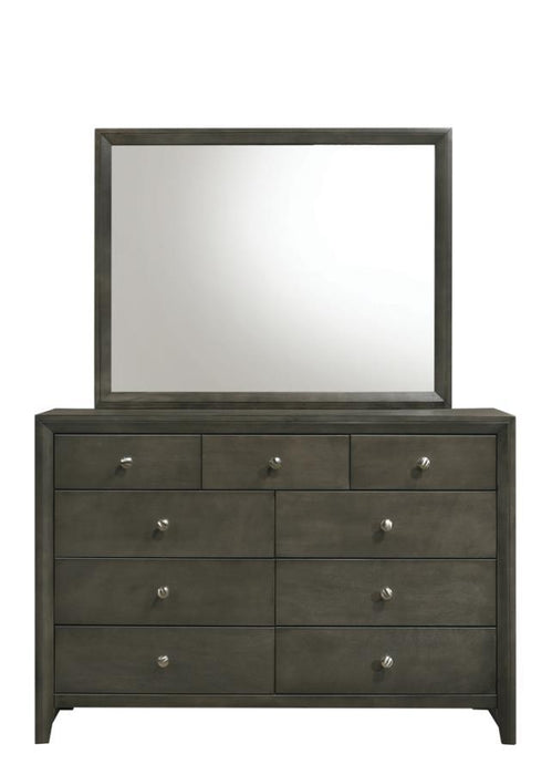 Serenity - Rectangular Dresser Mirror Bedding & Furniture Discounters