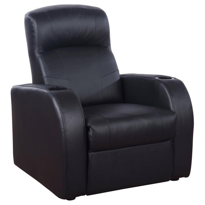 Cyrus - Sillón reclinable de cine en casa - Negro