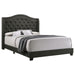 Sonoma - Headboard Bed with Nailhead Trim Bedding & Furniture Discounters