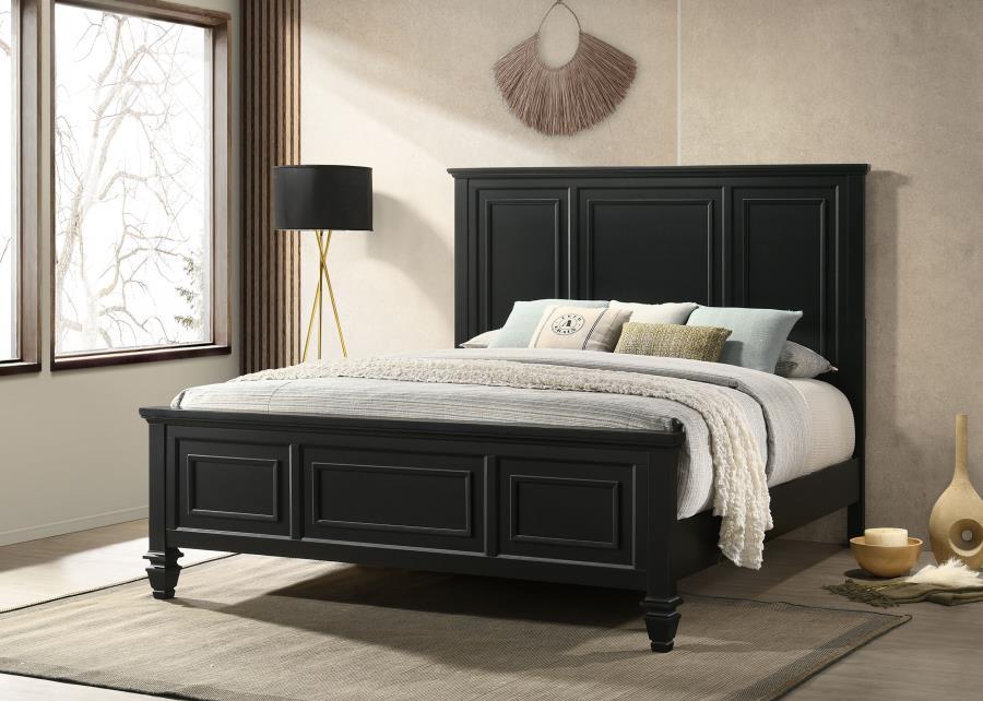 Sandy Beach - Panel Bed with High Headboard Bedding & Furniture DiscountersFurniture Store in Orlando, FL