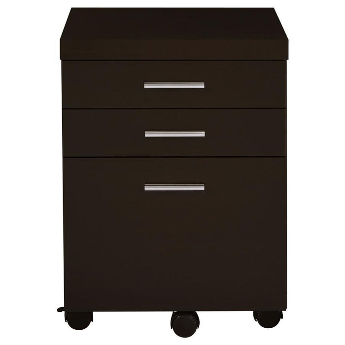 Skylar - 3-Drawer Mobile File Cabinet Bedding & Furniture DiscountersFurniture Store in Orlando, FL
