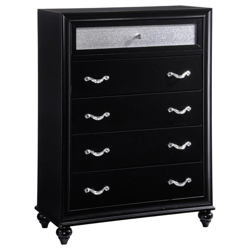 Barzini - 5-drawer Chest Bedding & Furniture Discounters