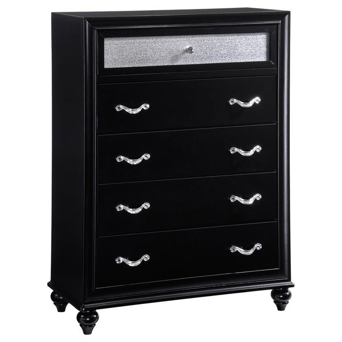 Barzini - 5-drawer Chest Bedding & Furniture Discounters