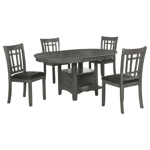 Lavon - Transitional Five-piece Dining Set Bedding & Furniture Discounters