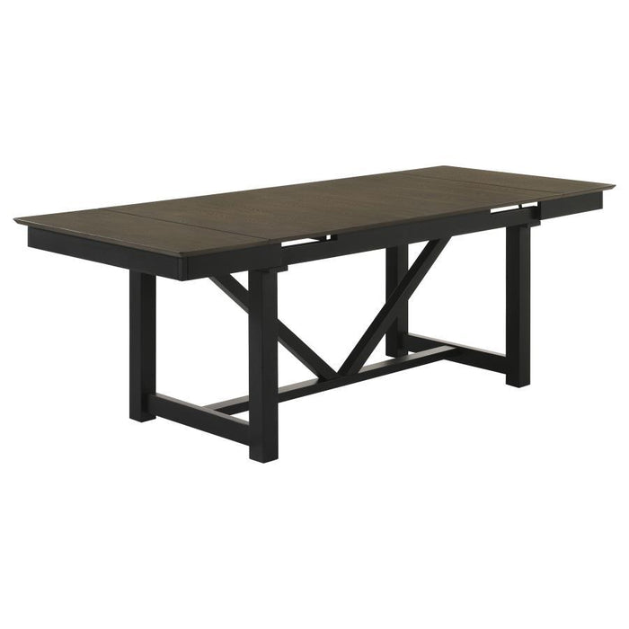 Mesa de jantar de 30" - preta