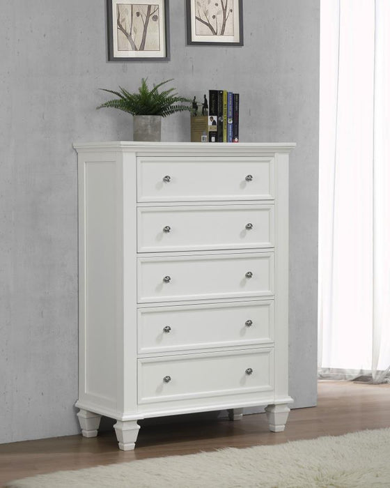 Sandy Beach - 5-drawer Chest Bedding & Furniture DiscountersFurniture Store in Orlando, FL