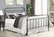 Livingston - Panel Metal Bed Bedding & Furniture Discounters