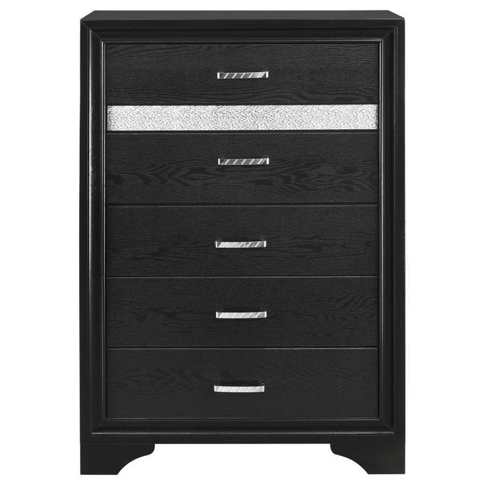 Miranda - 5-Drawer Chest Bedding & Furniture Discounters