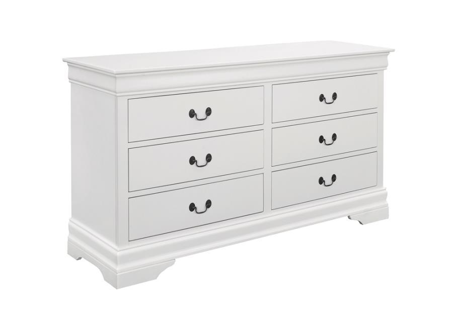 Louis Philippe - Six-drawer Dresser Bedding & Furniture DiscountersFurniture Store in Orlando, FL