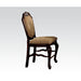 Chateau De Ville - Counter Height Chair (Set of 2) - Fabric & Espresso Bedding & Furniture DiscountersFurniture Store in Orlando, FL